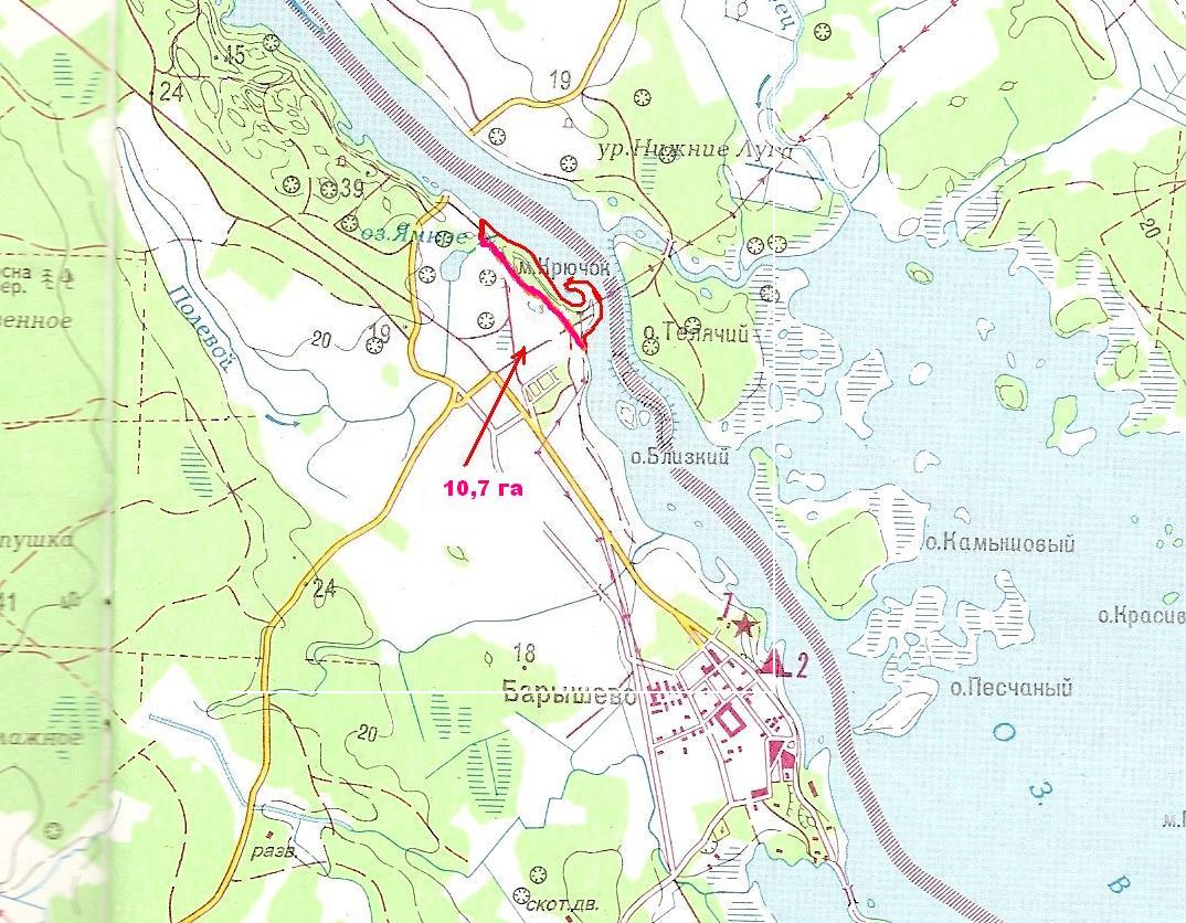 Карта барышево ленинградской области